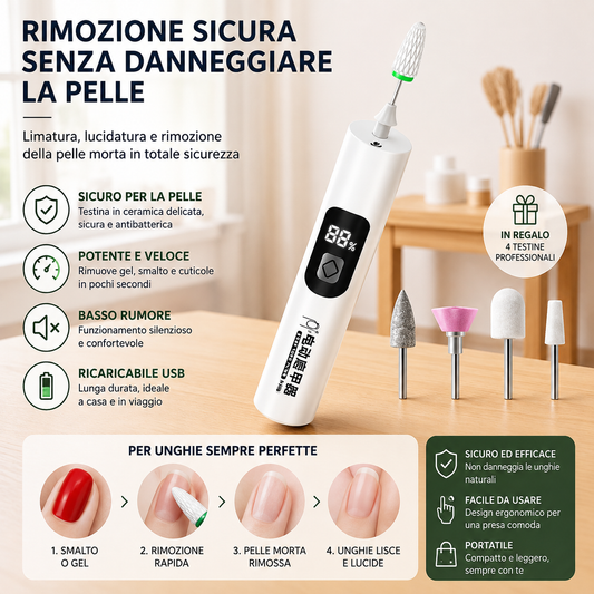 Gioia™ - Lima unghie elettrico